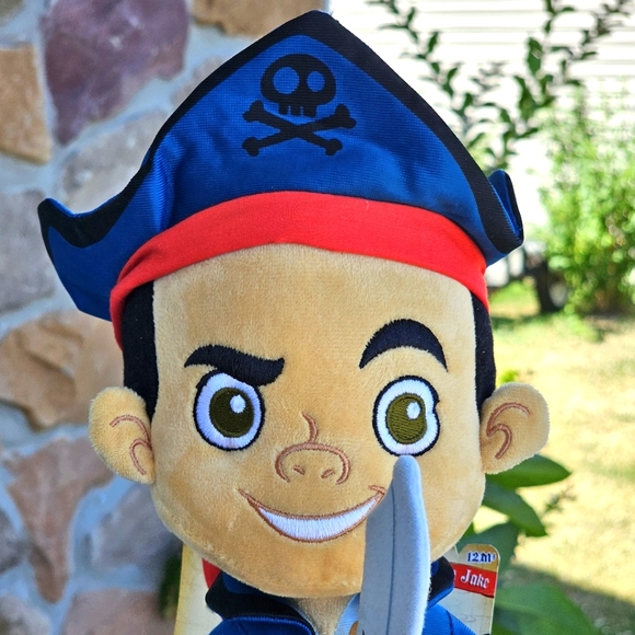 Disney Store Genuine Captain Jake & Never Land Pirates Authentic Plush Toy 12" - Picture 13 of 13